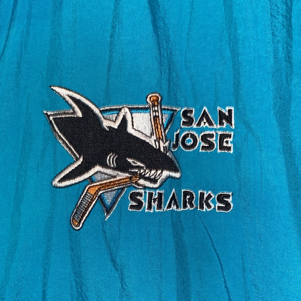 Vintage Starter San Jose Sharks Jacket Mens XL - Picture 3 of 9